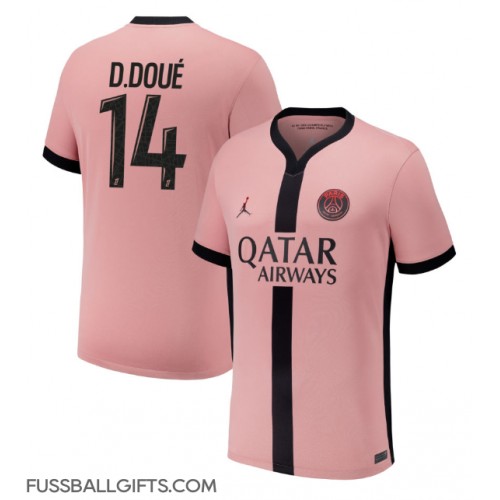 Paris Saint-Germain Desire Doue #14 Fußballbekleidung 3rd trikot 2024-25 Kurzarm